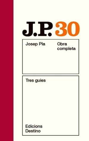 TRES GUIES | 9788497101707 | PLA, JOSEP | Llibreria Drac - Llibreria d'Olot | Comprar llibres en català i castellà online