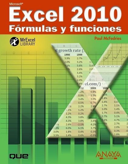 EXCEL 2010. FORMULAS Y FUNCIONES | 9788441528376 | MCFEDRIES, PAUL | Llibreria Drac - Librería de Olot | Comprar libros en catalán y castellano online