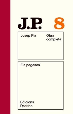 PAGESOS, ELS | 9788497101486 | PLA, JOSEP | Llibreria Drac - Llibreria d'Olot | Comprar llibres en català i castellà online