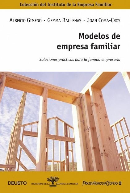 MODELOS DE EMPRESA FAMILIAR: SOLUCIONES PRACTICAS PARA | 9788423426904 | GIMENO, ALBERTO | Llibreria Drac - Llibreria d'Olot | Comprar llibres en català i castellà online