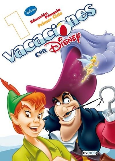 VACACIONES CON DISNEY 1 EDUCACION PRIMARIA. PRIMER CICLO | 9788424116514 | WALT DISNEY COMPANY | Llibreria Drac - Librería de Olot | Comprar libros en catalán y castellano online