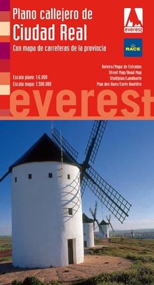 PLANO CALLEJERO DE CIUDAD REAL | 9788424103408 | CARTOGRAFÍA EVEREST | Llibreria Drac - Librería de Olot | Comprar libros en catalán y castellano online