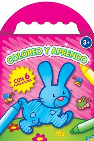 COLOREO Y APRENDO (ROSA) | 9788408078456 | VV.AA. | Llibreria Drac - Librería de Olot | Comprar libros en catalán y castellano online