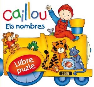 CAILLOU ELS NOMBRES. LLIBRE PUZLE | 9788447460618 | CHOUETTE PUBLISHING | Llibreria Drac - Librería de Olot | Comprar libros en catalán y castellano online
