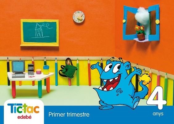 TIC TAC 4 ANYS PRIMER TRIMESTRE | 9788423697335 | EDEBÉ, OBRA COLECTIVA | Llibreria Drac - Librería de Olot | Comprar libros en catalán y castellano online