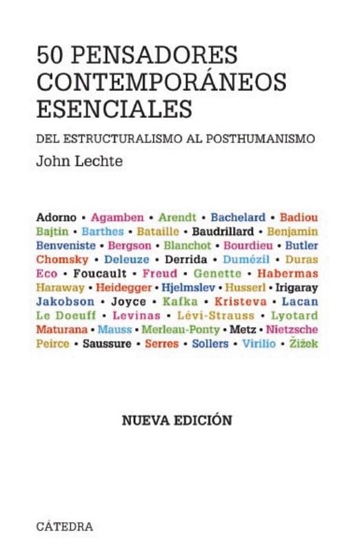 CINCUENTA PENSADORES CONTEMPORANEOS ESENCIALES | 9788437626970 | LECHTE, JOHN | Llibreria Drac - Librería de Olot | Comprar libros en catalán y castellano online