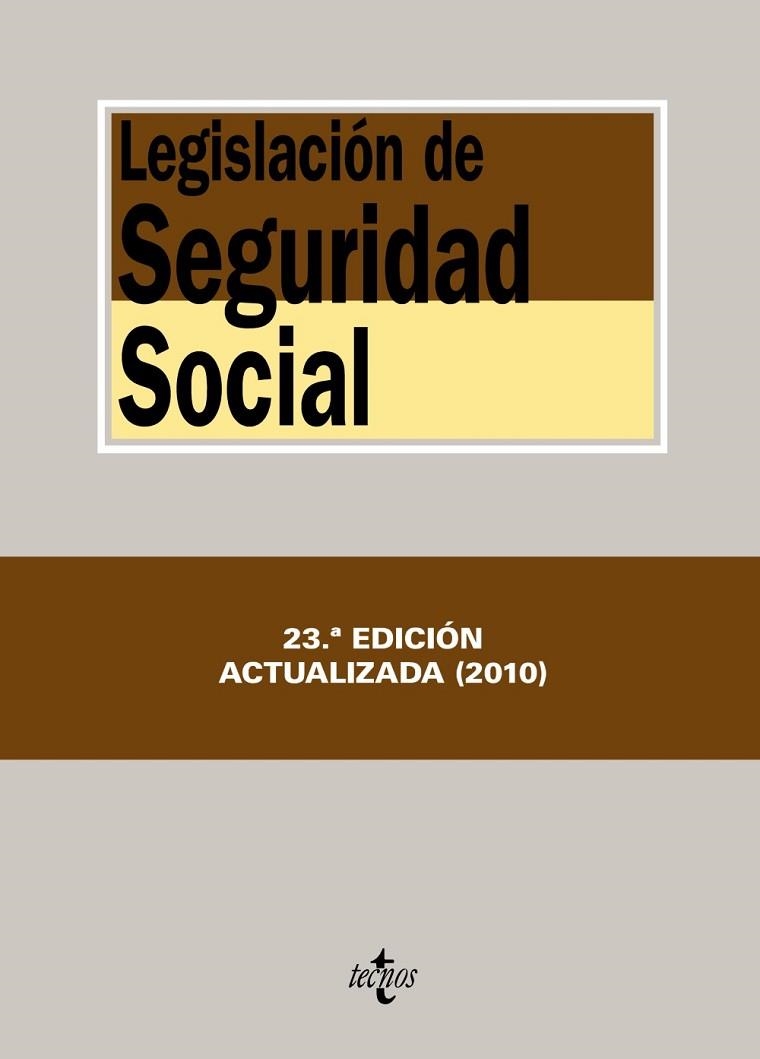 LEGISLACION DE SEGURIDAD SOCIAL ED.2010 | 9788430950669 | AA.VV. | Llibreria Drac - Llibreria d'Olot | Comprar llibres en català i castellà online