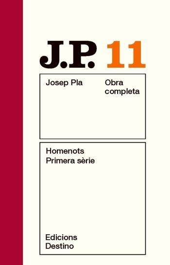 HOMENOTS. PRIMERA SERIE | 9788497101516 | PLA, JOSEP | Llibreria Drac - Librería de Olot | Comprar libros en catalán y castellano online