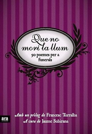 QUE NO MORI LA LLUM | 9788492552818 | VV.AA. | Llibreria Drac - Llibreria d'Olot | Comprar llibres en català i castellà online