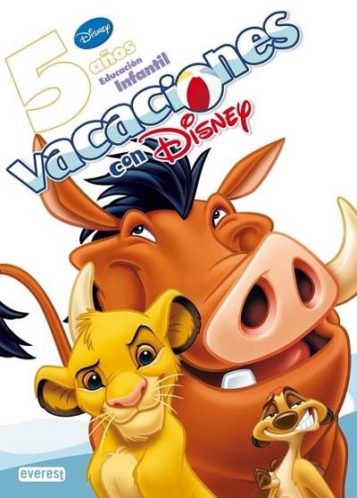 VACACIONES CON DISNEY 5 AÑOS | 9788424116507 | WALT DISNEY COMPANY | Llibreria Drac - Librería de Olot | Comprar libros en catalán y castellano online