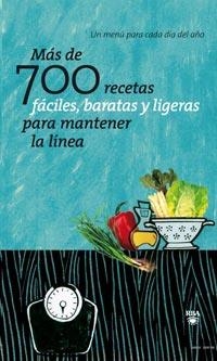 MAS DE 700 RECETAS FACILES BARATAS Y LIGERAS | 9788498678420 | AA.VV. | Llibreria Drac - Librería de Olot | Comprar libros en catalán y castellano online