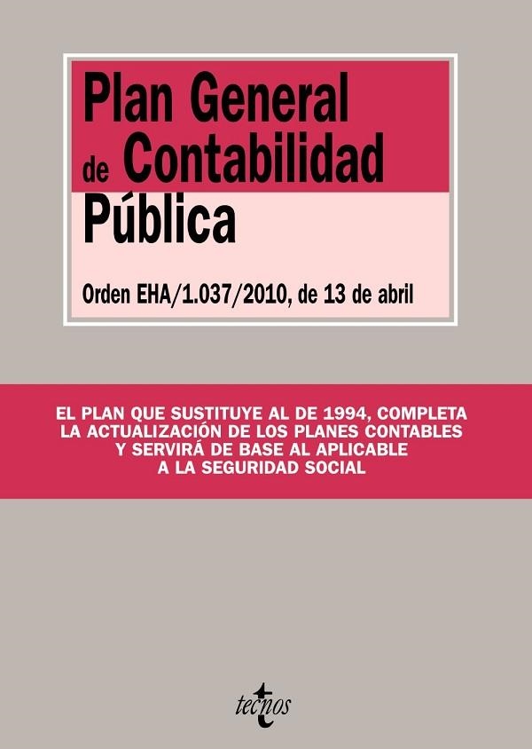 PLAN GENERAL DE CONTABILIDAD PUBLICA | 9788430951154 | Llibreria Drac - Llibreria d'Olot | Comprar llibres en català i castellà online