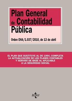 PLAN GENERAL DE CONTABILIDAD PUBLICA | 9788430951154 | Llibreria Drac - Llibreria d'Olot | Comprar llibres en català i castellà online