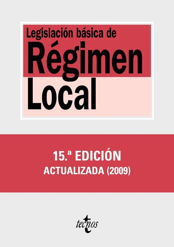 LEGISLACION BASICA DE REGIMEN LOCAL | 9788430949717 | AA.VV. | Llibreria Drac - Librería de Olot | Comprar libros en catalán y castellano online
