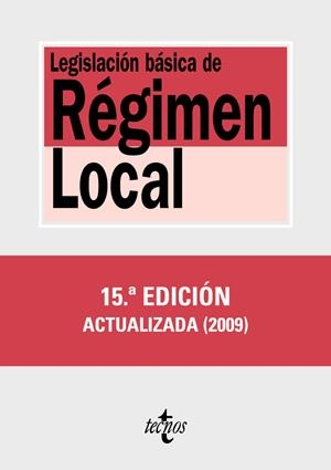 LEGISLACION BASICA DE REGIMEN LOCAL | 9788430949717 | AA.VV. | Llibreria Drac - Librería de Olot | Comprar libros en catalán y castellano online