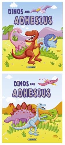 DINOS AMB ADHESIUS | 9788467701395 | SUSAETA, EQUIPO | Llibreria Drac - Llibreria d'Olot | Comprar llibres en català i castellà online