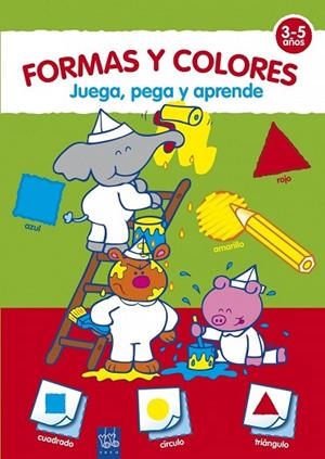 JUEGA, PEGA Y APRENDE: FORMAS Y COLORES | 9788408098393 | VV.AA. | Llibreria Drac - Llibreria d'Olot | Comprar llibres en català i castellà online