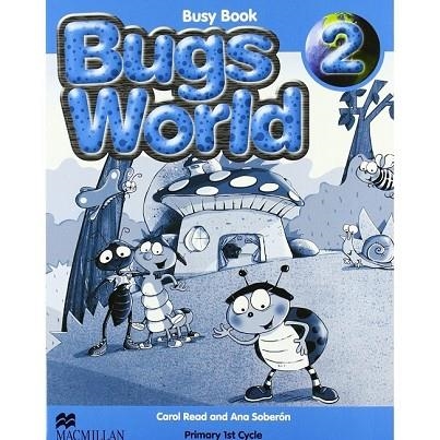 BUGS WORLD 2 BUSY BOOK | 9780230719026 | SOBERON, A./READ, C. | Llibreria Drac - Librería de Olot | Comprar libros en catalán y castellano online