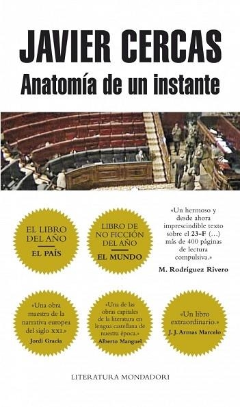 ANATOMIA DE UN INSTANTE | 9788439723127 | CERCAS, JAVIER | Llibreria Drac - Llibreria d'Olot | Comprar llibres en català i castellà online