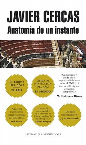 ANATOMIA DE UN INSTANTE | 9788439723127 | CERCAS, JAVIER | Llibreria Drac - Llibreria d'Olot | Comprar llibres en català i castellà online