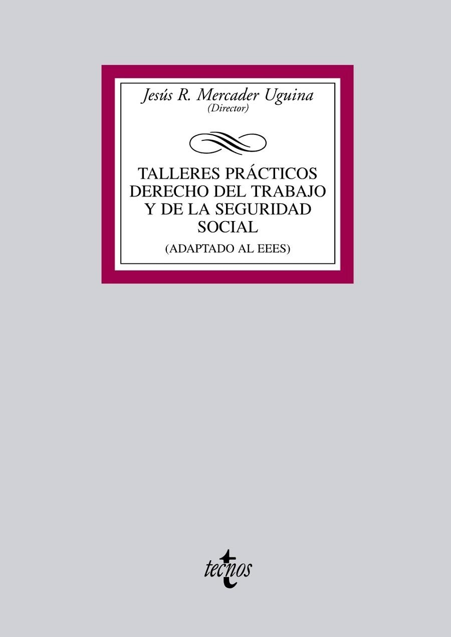 TALLERES PRACTICOS DERECHO DEL TRABAJO Y DE LA SEGURIDAD SOC | 9788430950133 | MERCADER, JESUS R | Llibreria Drac - Llibreria d'Olot | Comprar llibres en català i castellà online