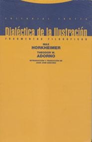 DIALECTICA DE LA ILUSTRACION.FRAGMENTOS FILOSOFICO | 9788487699979 | HORKHEIMER | Llibreria Drac - Librería de Olot | Comprar libros en catalán y castellano online