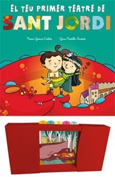 MEU PRIMER TEATRE DE SANT JORDI, EL | 9788424647322 | GARCIA, NURIA;PORTILLO, GINA | Llibreria Drac - Librería de Olot | Comprar libros en catalán y castellano online