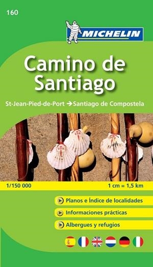 CAMINO DE SANTIAGO MAPA PLEGABLE | 9782067148055 | VARIOS AUTORES | Llibreria Drac - Librería de Olot | Comprar libros en catalán y castellano online