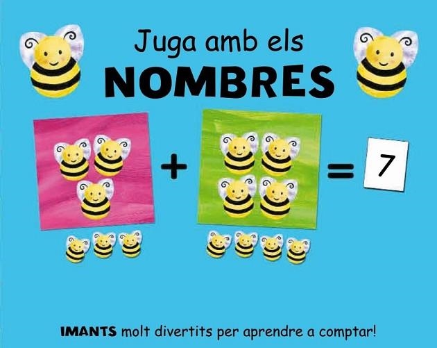 JUGA AMB ELS NOMBRES. IMANTS DIVERTITS | 9788499060217 | AA.VV. | Llibreria Drac - Librería de Olot | Comprar libros en catalán y castellano online