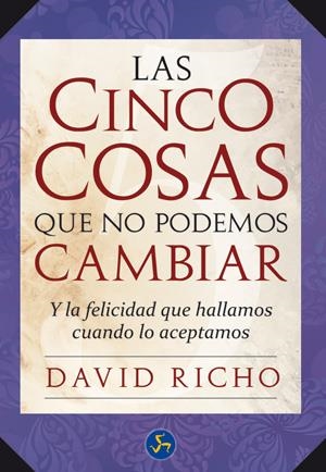 CINCO COSAS QUE NO PODEMOS CAMBIAR, LAS | 9788495973894 | RICHO, DAVID | Llibreria Drac - Librería de Olot | Comprar libros en catalán y castellano online