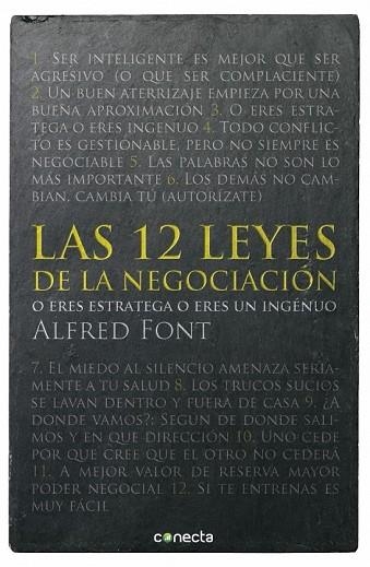 12 LEYES DE LA NEGOCIACION, LAS | 9788415431497 | FONT BARROT,ALFRED | Llibreria Drac - Librería de Olot | Comprar libros en catalán y castellano online