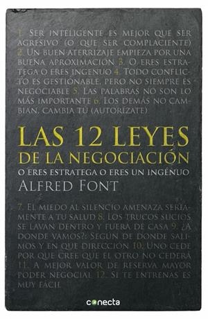 12 LEYES DE LA NEGOCIACION, LAS | 9788415431497 | FONT BARROT,ALFRED | Llibreria Drac - Librería de Olot | Comprar libros en catalán y castellano online