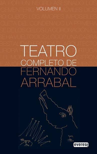 TEATRO COMPLETO DE FERNANDO ARRABAL VOLUMEN II | 9788444110219 | ARRABAL, FERNANDO | Llibreria Drac - Librería de Olot | Comprar libros en catalán y castellano online