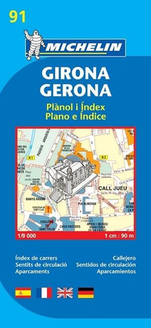 GIRONA PLANOL I INDEX (NUM. 91) | 9782067140783 | AA.VV. | Llibreria Drac - Librería de Olot | Comprar libros en catalán y castellano online