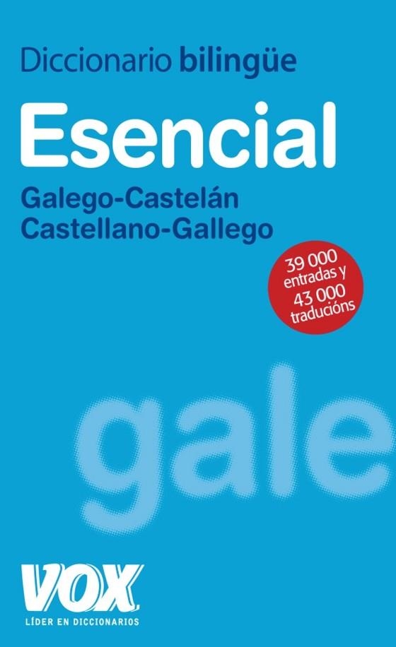DICIONARIO ESENCIAL GALEGO-CASTELAN | 9788471538215 | Llibreria Drac - Librería de Olot | Comprar libros en catalán y castellano online