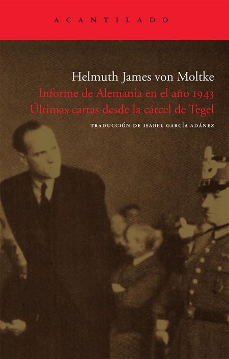INFORME DE ALEMANIA EN EL AÑO 1943 | 9788492649006 | VON MOLTKE, HELMUTH JAMES | Llibreria Drac - Librería de Olot | Comprar libros en catalán y castellano online