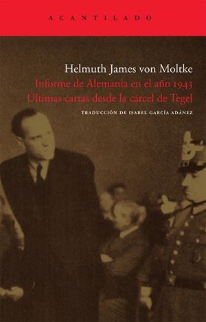 INFORME DE ALEMANIA EN EL AÑO 1943 | 9788492649006 | VON MOLTKE, HELMUTH JAMES | Llibreria Drac - Librería de Olot | Comprar libros en catalán y castellano online