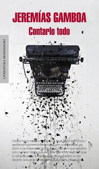 CONTARLO TODO | 9788439727217 | GAMBOA, JEREMIAS | Llibreria Drac - Librería de Olot | Comprar libros en catalán y castellano online