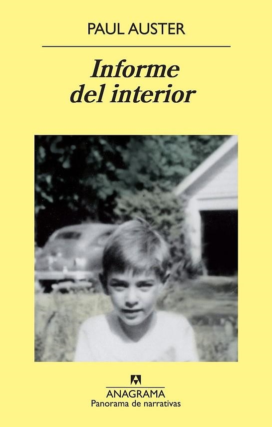 INFORME DEL INTERIOR | 9788433978783 | AUSTER, PAUL | Llibreria Drac - Librería de Olot | Comprar libros en catalán y castellano online
