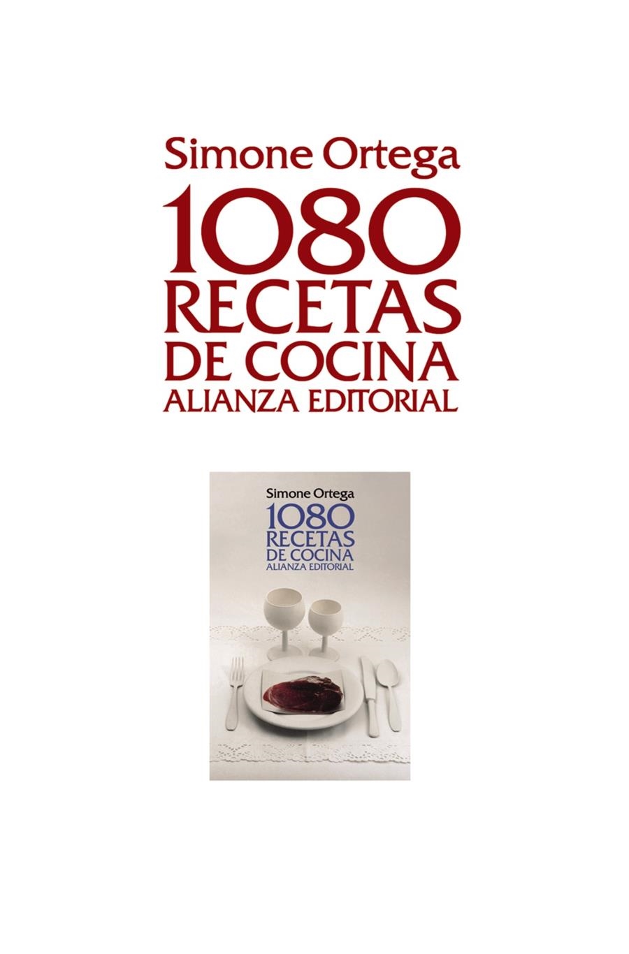 1080 RECETAS DE COCINA | 9788420678696 | ORTEGA, SIMONE | Llibreria Drac - Librería de Olot | Comprar libros en catalán y castellano online