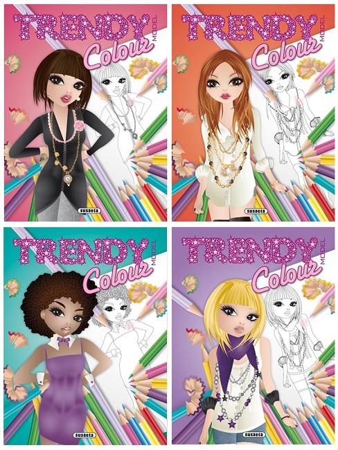 TRENDY COLOUR (4 TÍTULOS) | 9788467728606 | SUSAETA, EQUIPO | Llibreria Drac - Llibreria d'Olot | Comprar llibres en català i castellà online