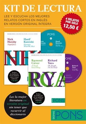 KIT DE LECTURA. NICK HORNBY / HANIF KUREISHI / RAYMOND CARVER / RICHARD YATES | 9788415846789 | AA.VV. | Llibreria Drac - Librería de Olot | Comprar libros en catalán y castellano online