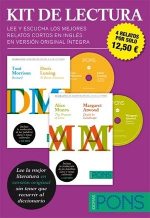 KIT DE LECTURA. TONI MORRISON / DORIS LESSING / ALICE MUNRO / MARGARET ATWWOD | 9788415846796 | AA.VV. | Llibreria Drac - Librería de Olot | Comprar libros en catalán y castellano online