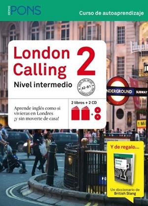 LONDON CALLING 2 (NIVEL A2-B1) (2 LIBROS + 2 CD + BRITISH SLANG) | 9788415640141 | Llibreria Drac - Librería de Olot | Comprar libros en catalán y castellano online