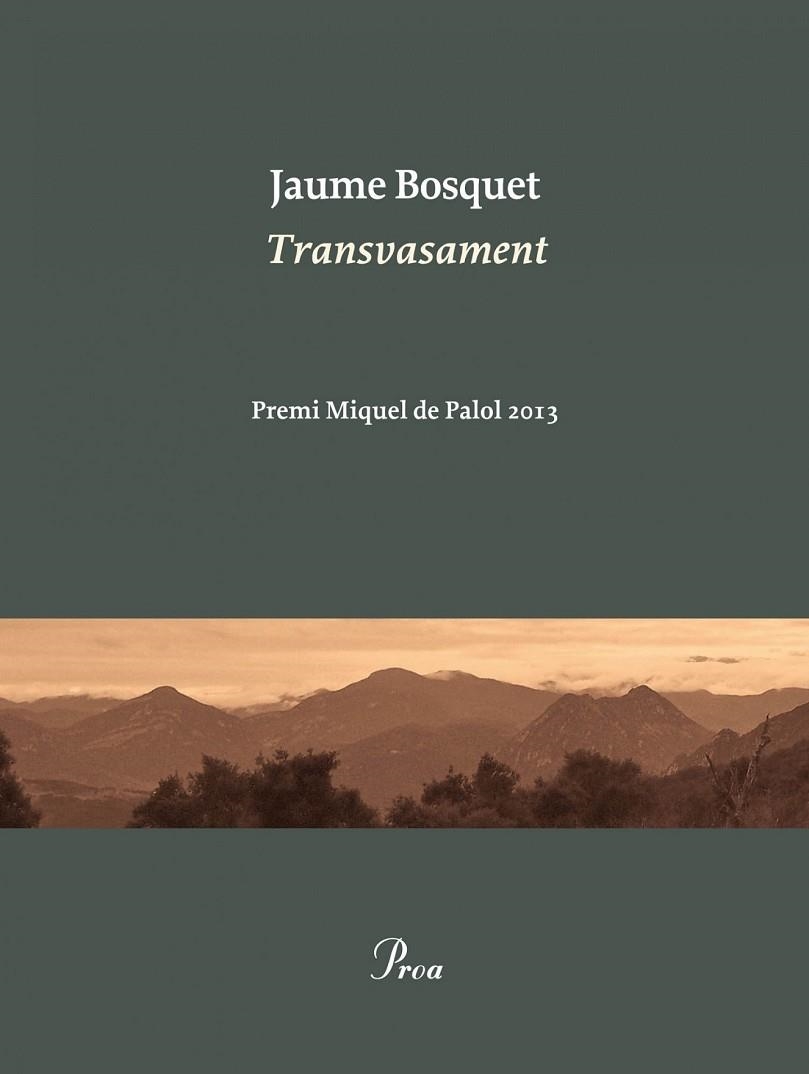 TRANSVASAMENT | 9788475884752 | BOSQUET, JAUME | Llibreria Drac - Librería de Olot | Comprar libros en catalán y castellano online