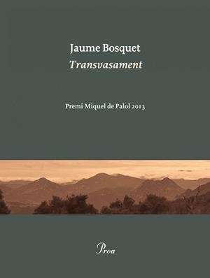 TRANSVASAMENT | 9788475884752 | BOSQUET, JAUME | Llibreria Drac - Librería de Olot | Comprar libros en catalán y castellano online