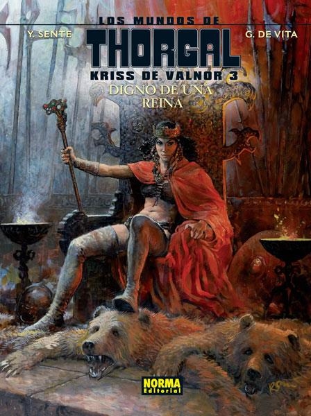 MUNDOS DE THORGAL, LOS. KRISS DE VALNOR 3. DIGNO DE UNA REINA | 9788467913958 | SENTE, YVES; GIULIO DE VITA | Llibreria Drac - Librería de Olot | Comprar libros en catalán y castellano online