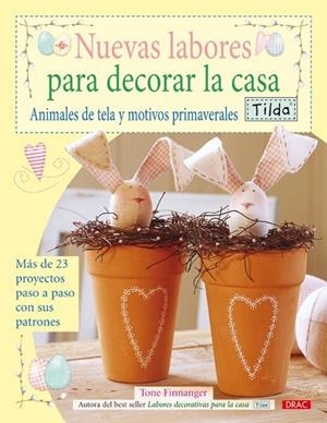 NUEVAS LABORES PARA DECORAR LA CASA. ANIMALES DE TELA Y MOTI | 9788498740868 | FINNAGER, TONE; AZNAR, ANA MARIA | Llibreria Drac - Librería de Olot | Comprar libros en catalán y castellano online