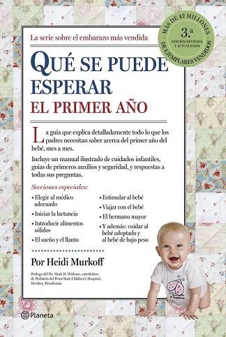 QUÉ SE PUEDE ESPERAR EL PRIMER AÑO | 9788408122999 | MURKOFF, HEIDI ; MAZEL, SHARON | Llibreria Drac - Librería de Olot | Comprar libros en catalán y castellano online