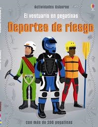 DEPORTES DE RIESGO. VESTUARIO EN PEGATINAS | 9781409572657 | Llibreria Drac - Librería de Olot | Comprar libros en catalán y castellano online